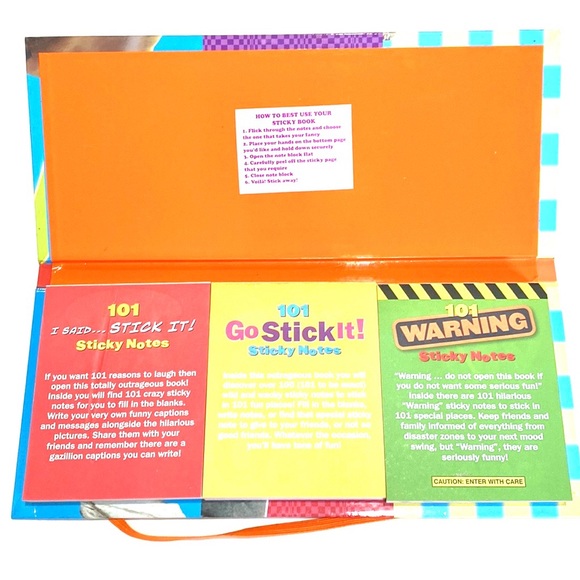 Go Stick It Book Of 101 Sticky Notes - Picture 3 of 8